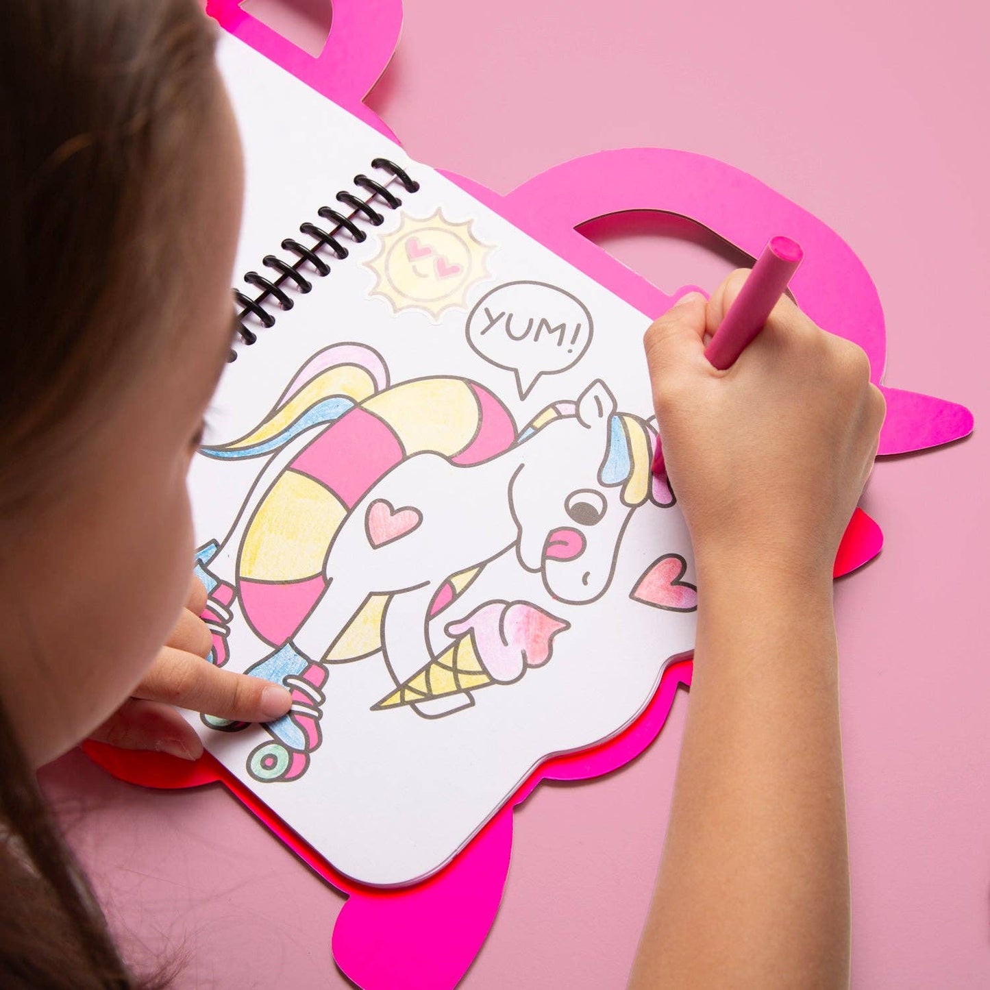 Unicorn Super Coloring Book and Stickers