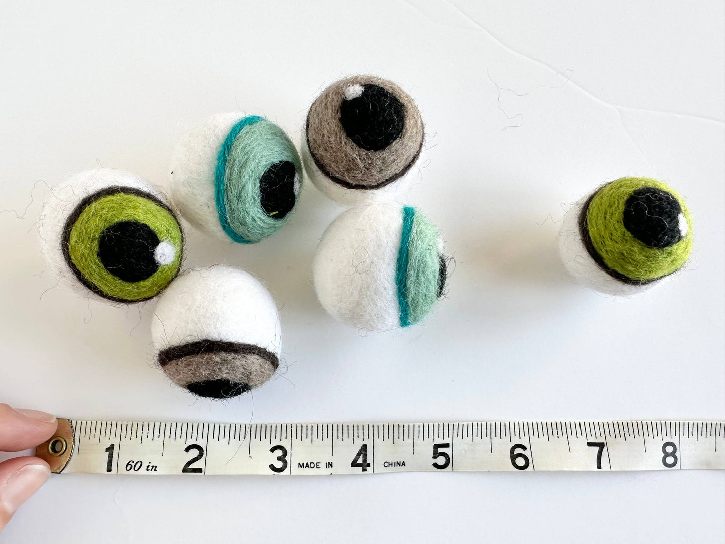 Eye Ball 1.5" Wool Felt