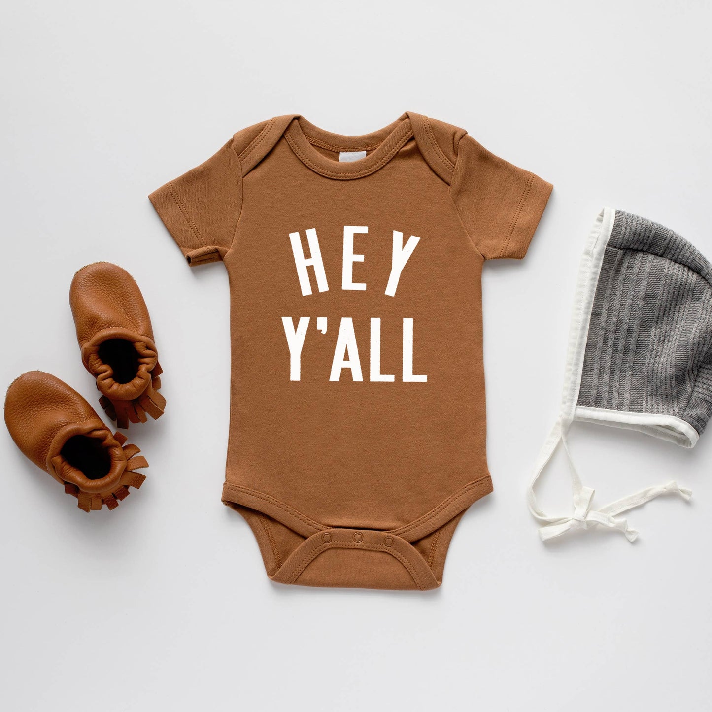 Hey Y'All Baby Onesie