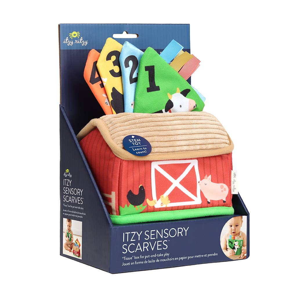 Baby Farm Sensory Scarves