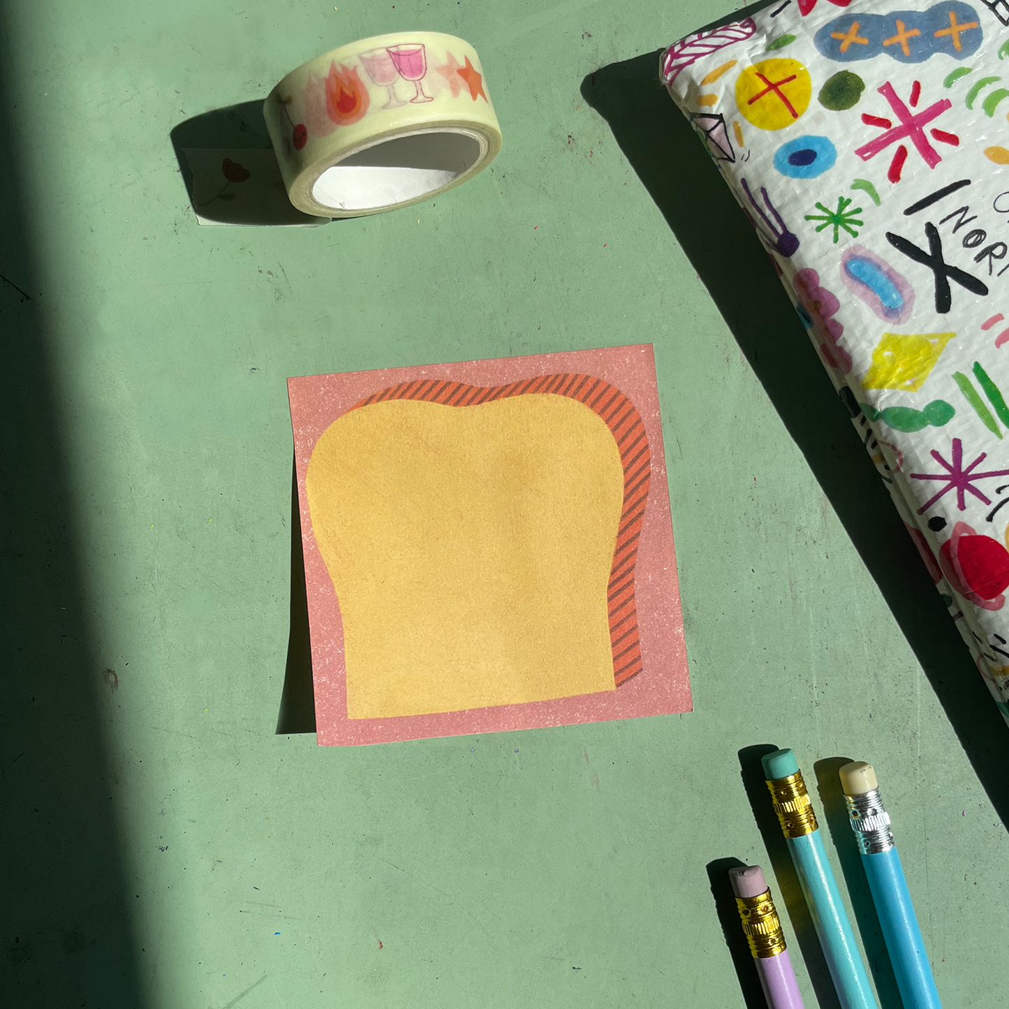 Bread Sticky Notepad