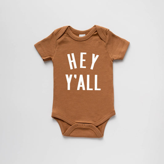 Hey Y'All Baby Onesie