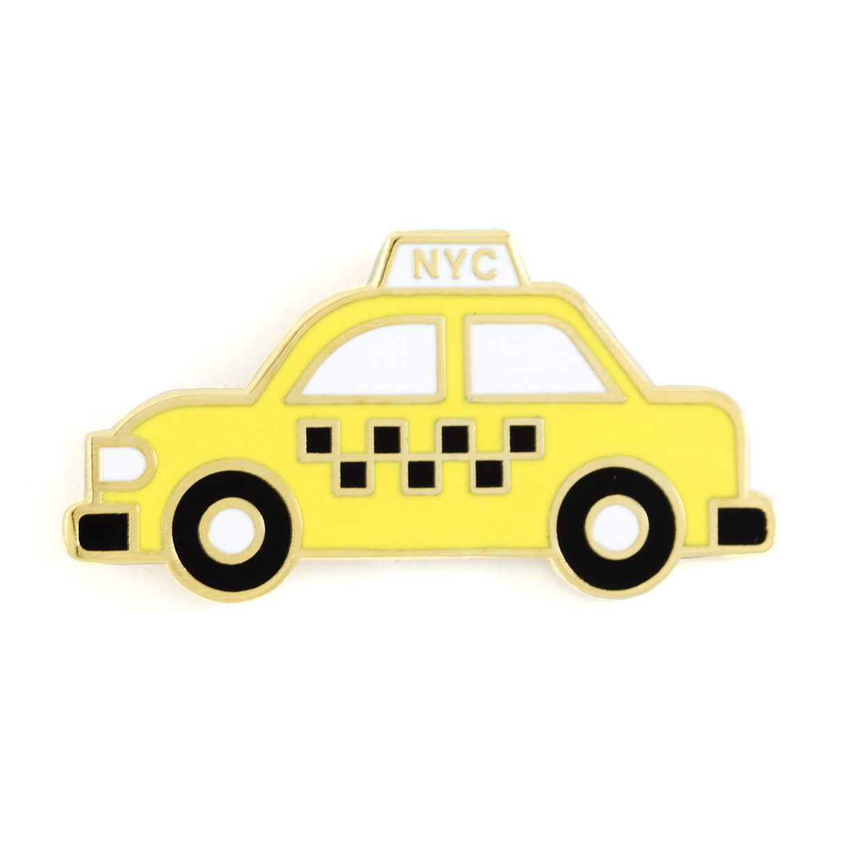 NYC Taxi Enamel Pin