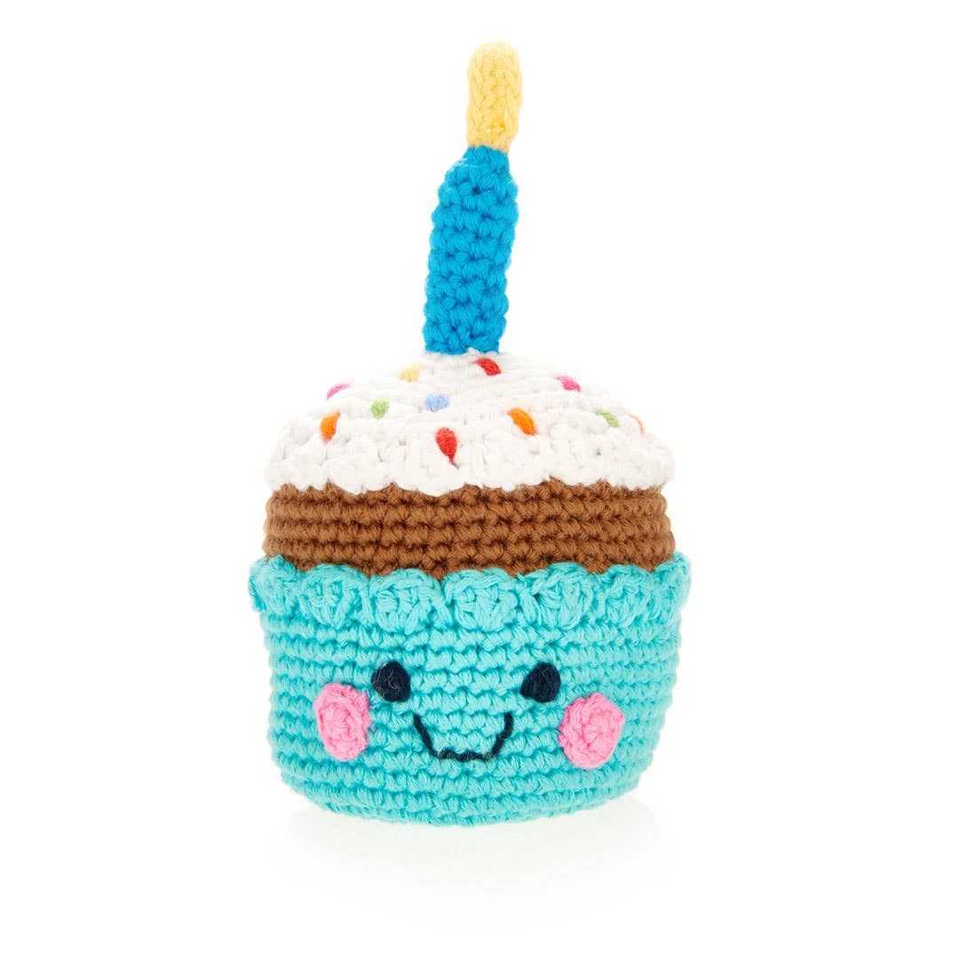 Birthday Cupcake Rattle