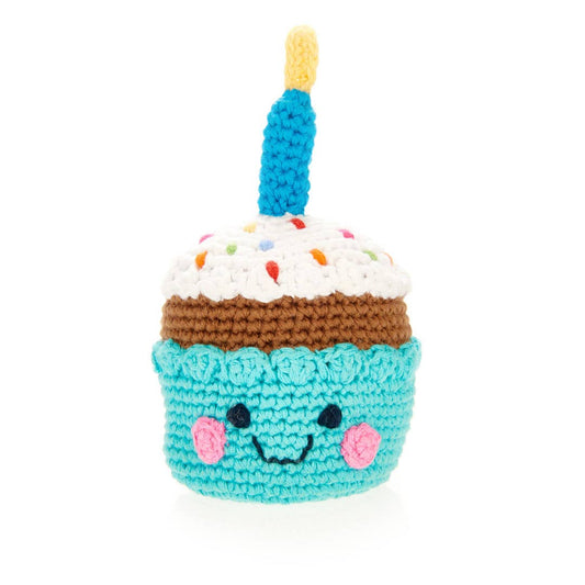 Birthday Cupcake Rattle