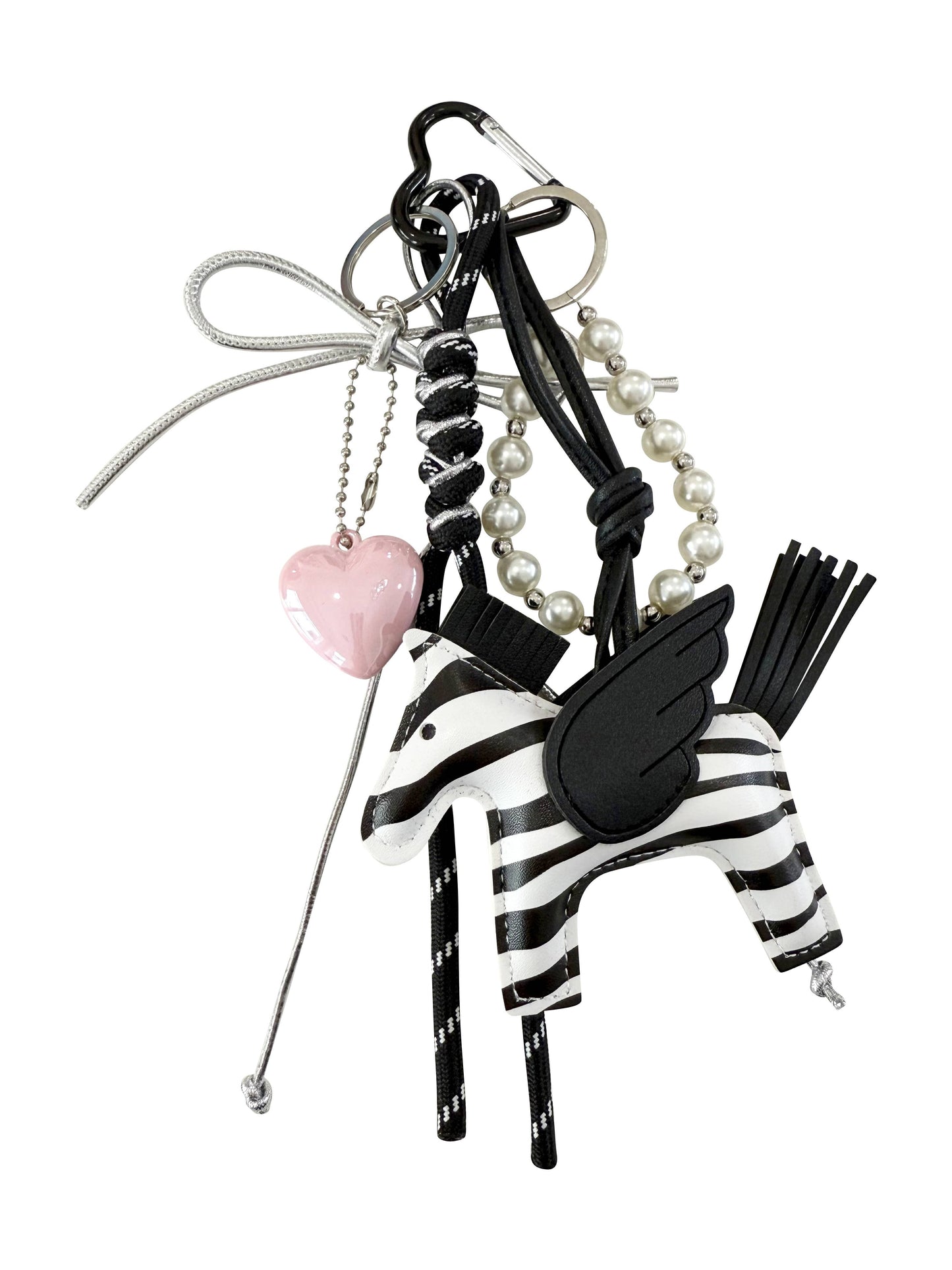 Zebra Bag Charm