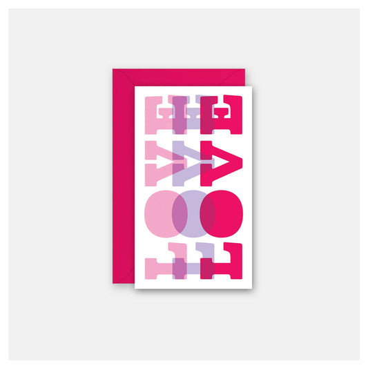 Triple Love Enclosure Card