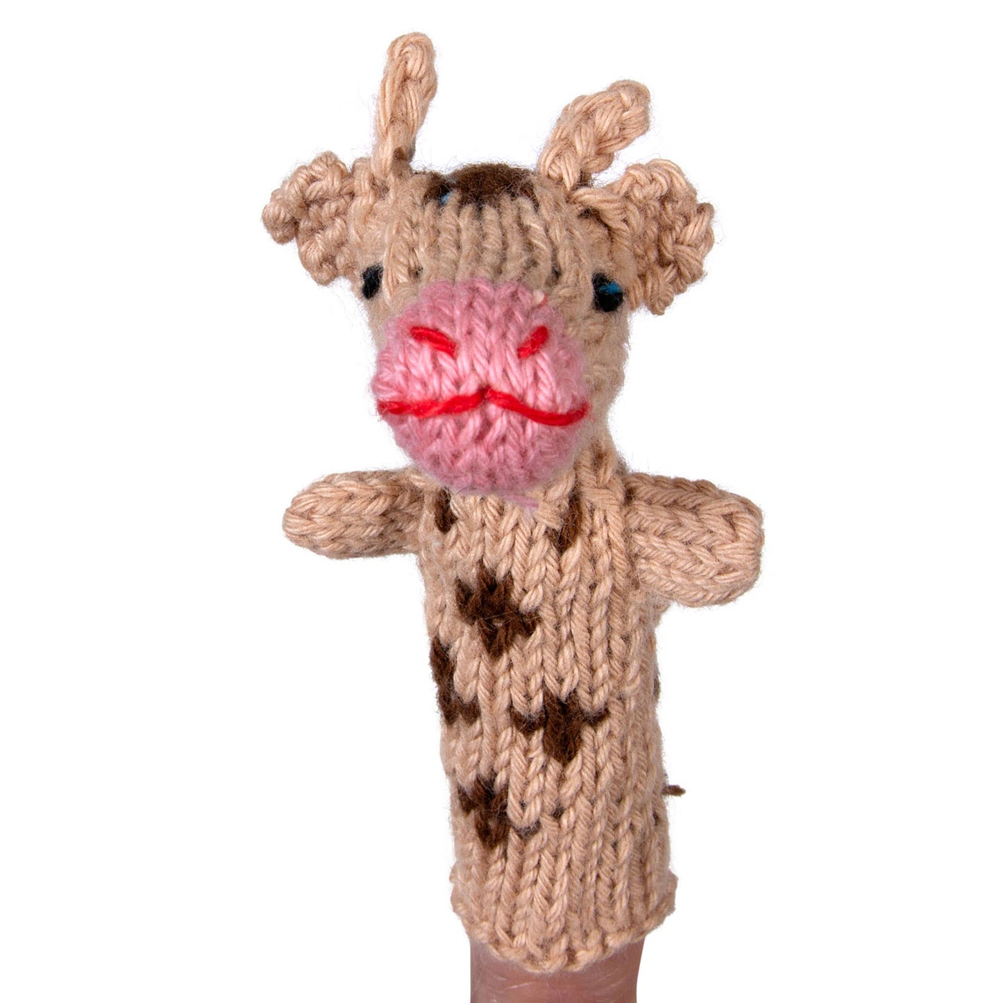 Cow Finger Puppet