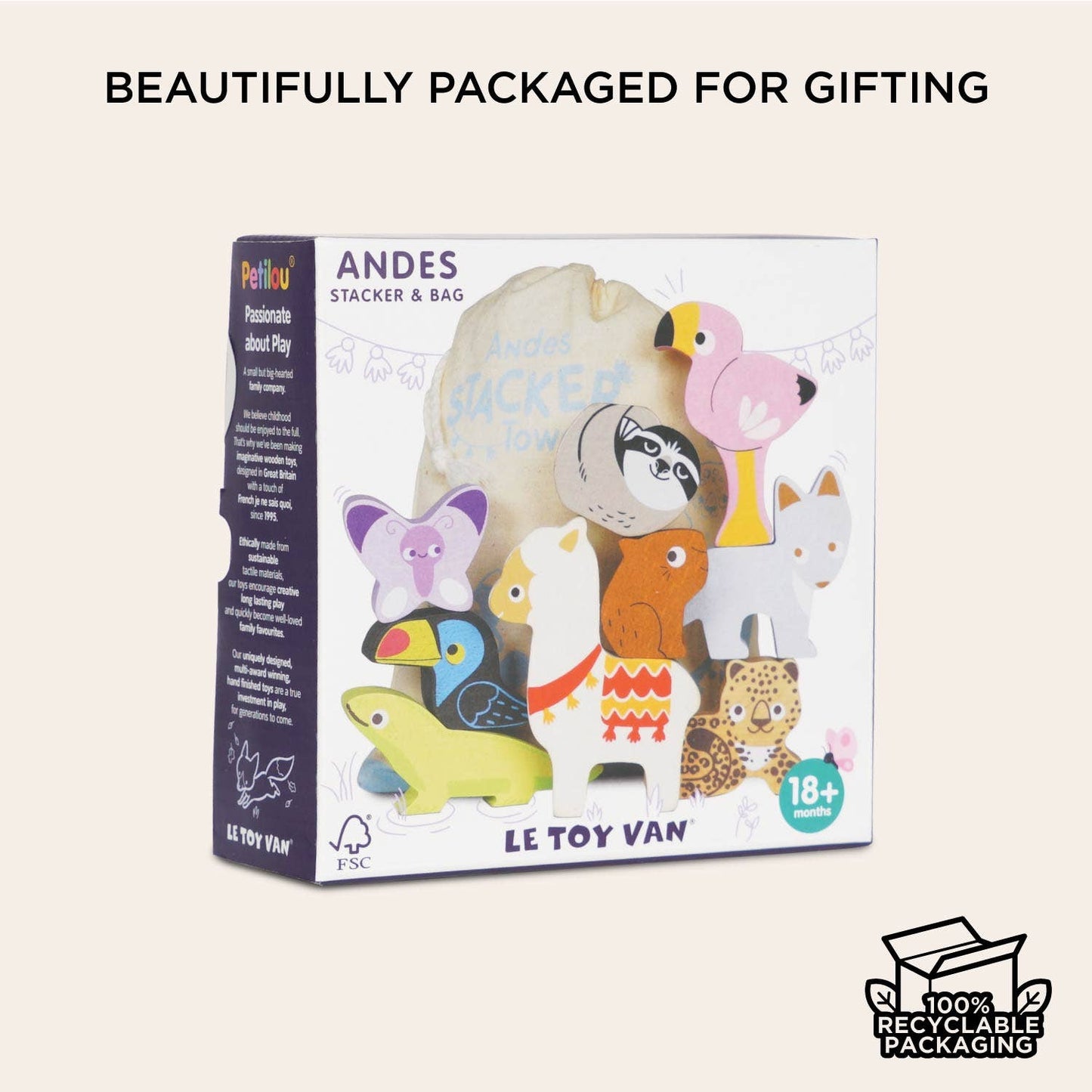 Andes Stacking Animals & Bag
