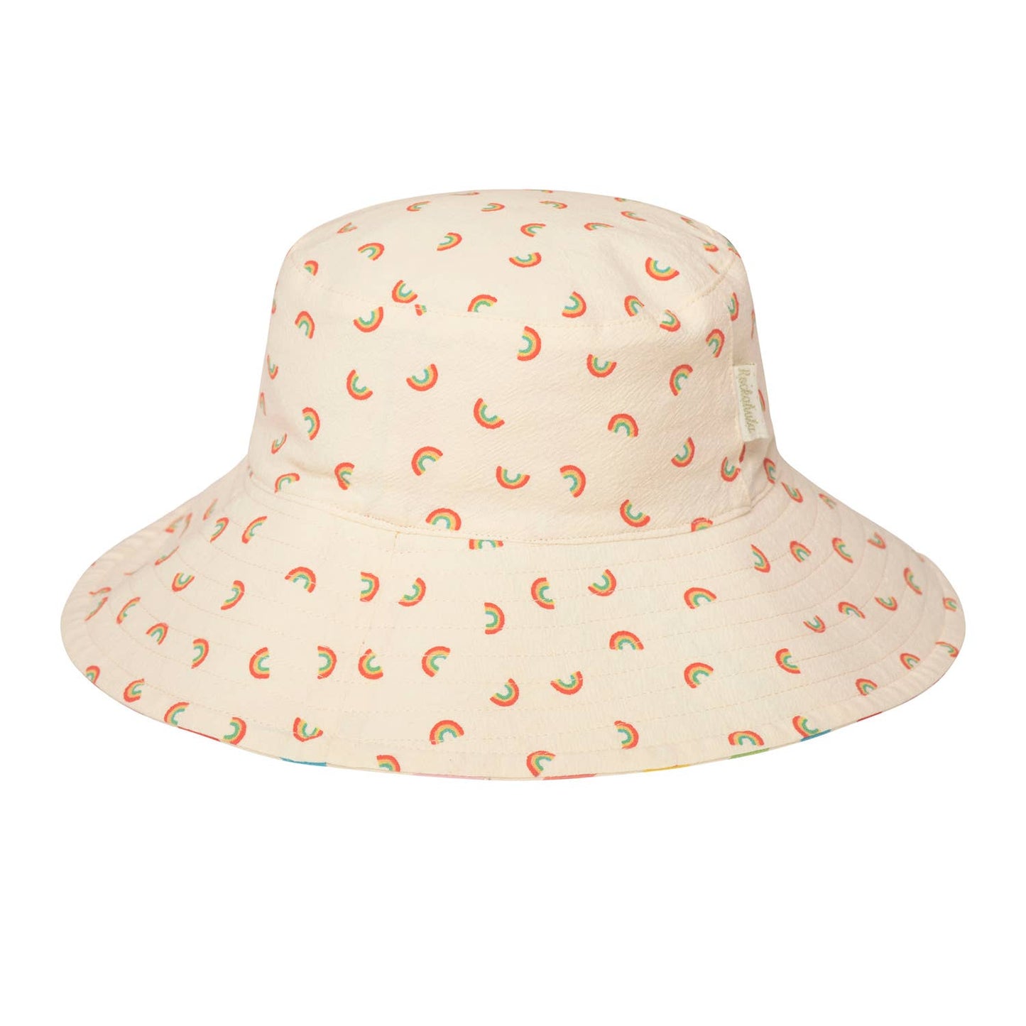 Rainbow Stripe Reversible Sun Hat 3-6 Years
