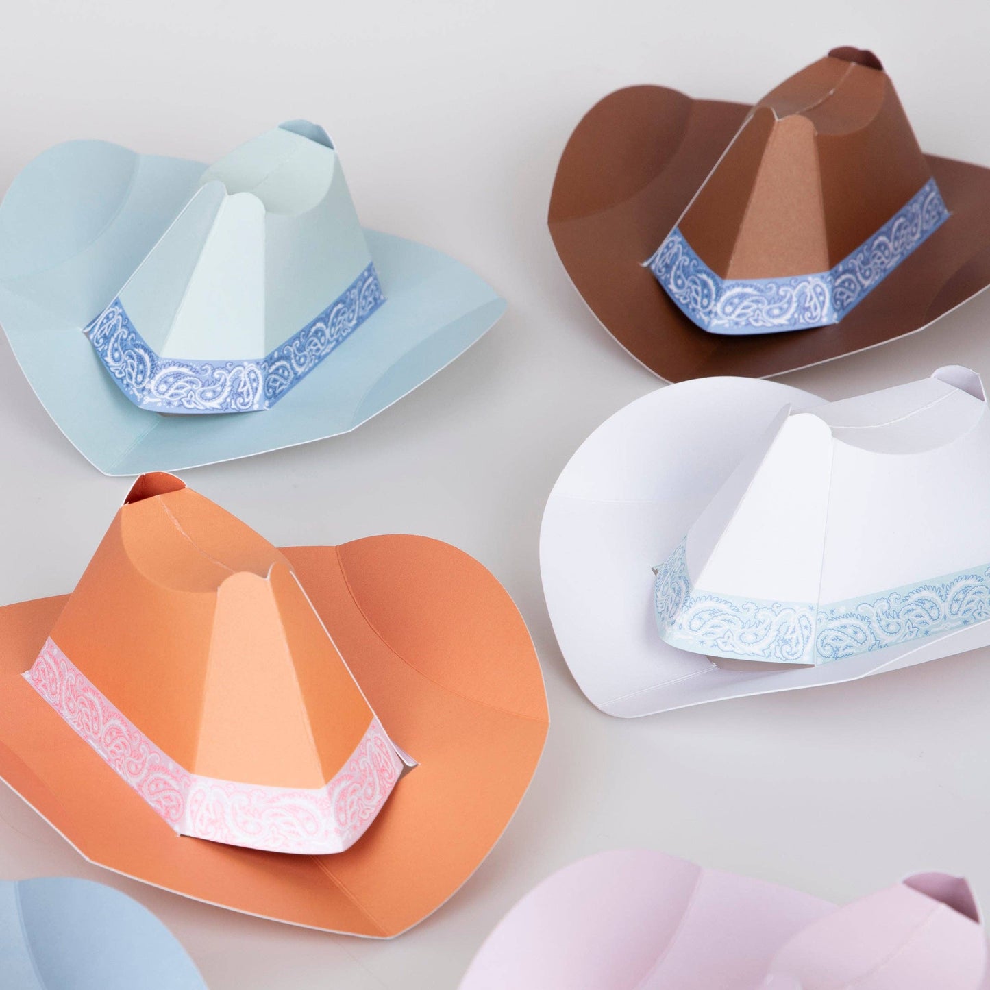 Western Mini Party Hats