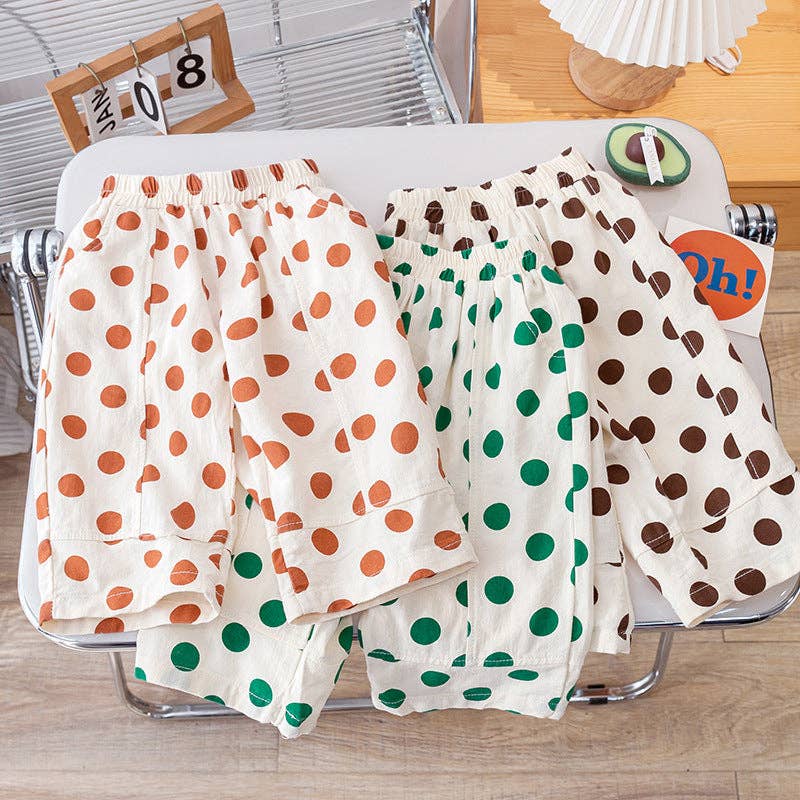 Polka Dots Summer Pants