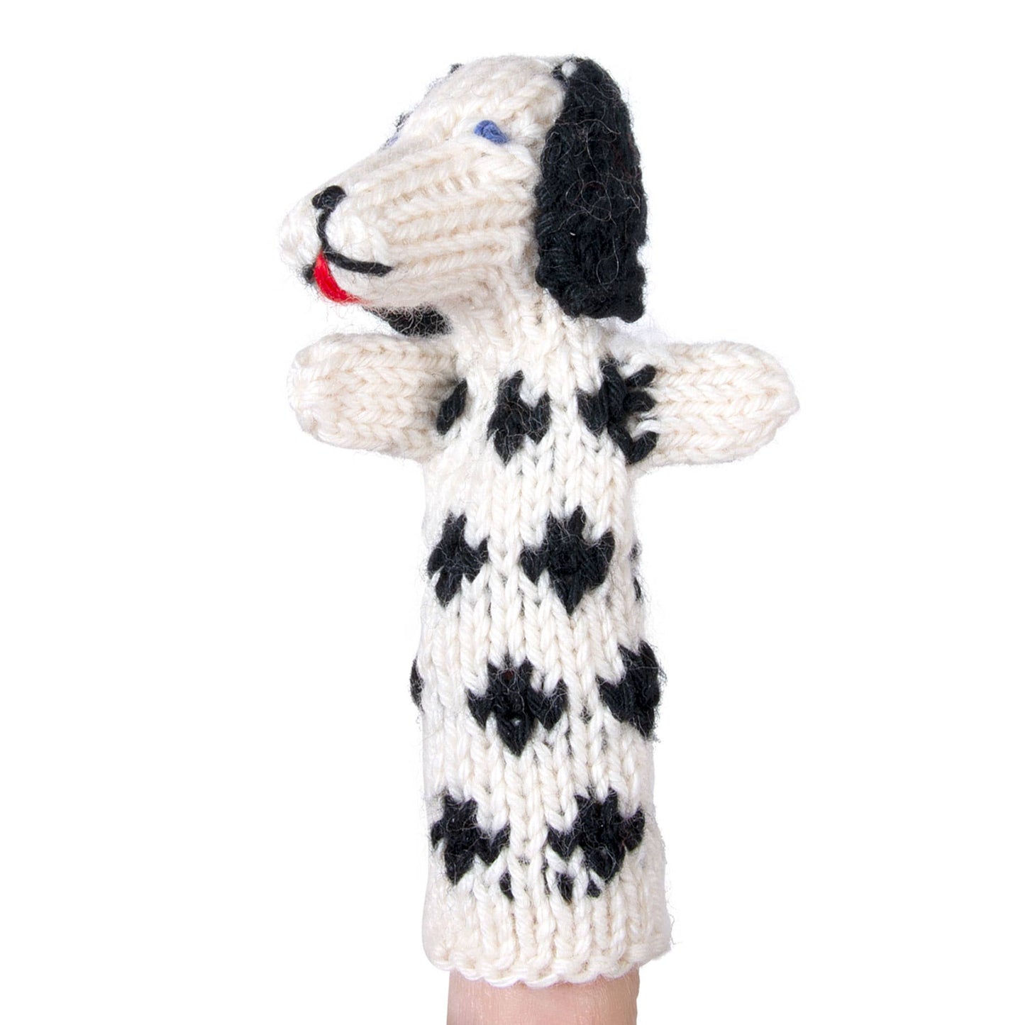 Dalmatian Finger Puppet