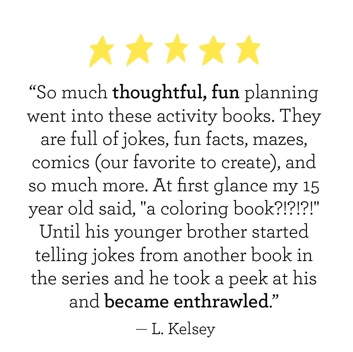 Favorite Activity Book