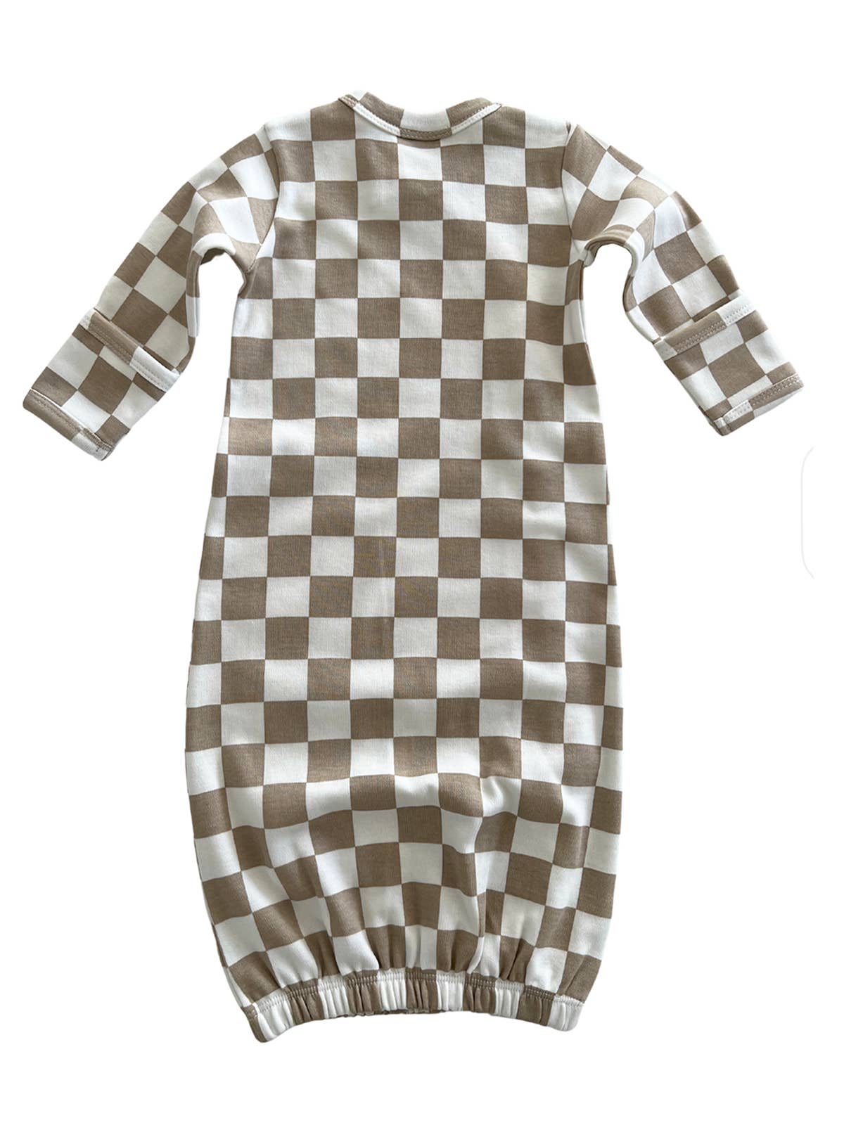 Tiramisu Checkerboard Organic Gown