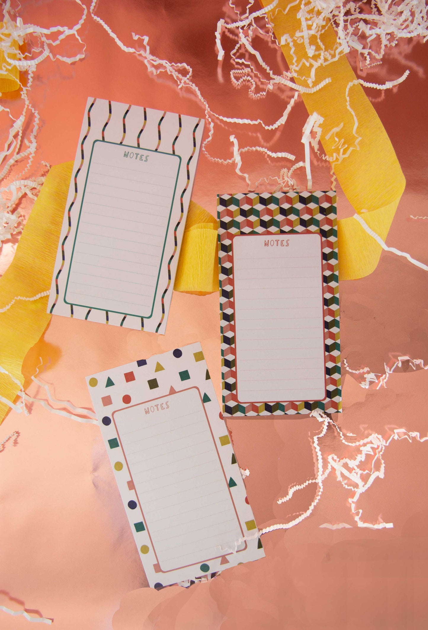 Geometric Carnival Notepad