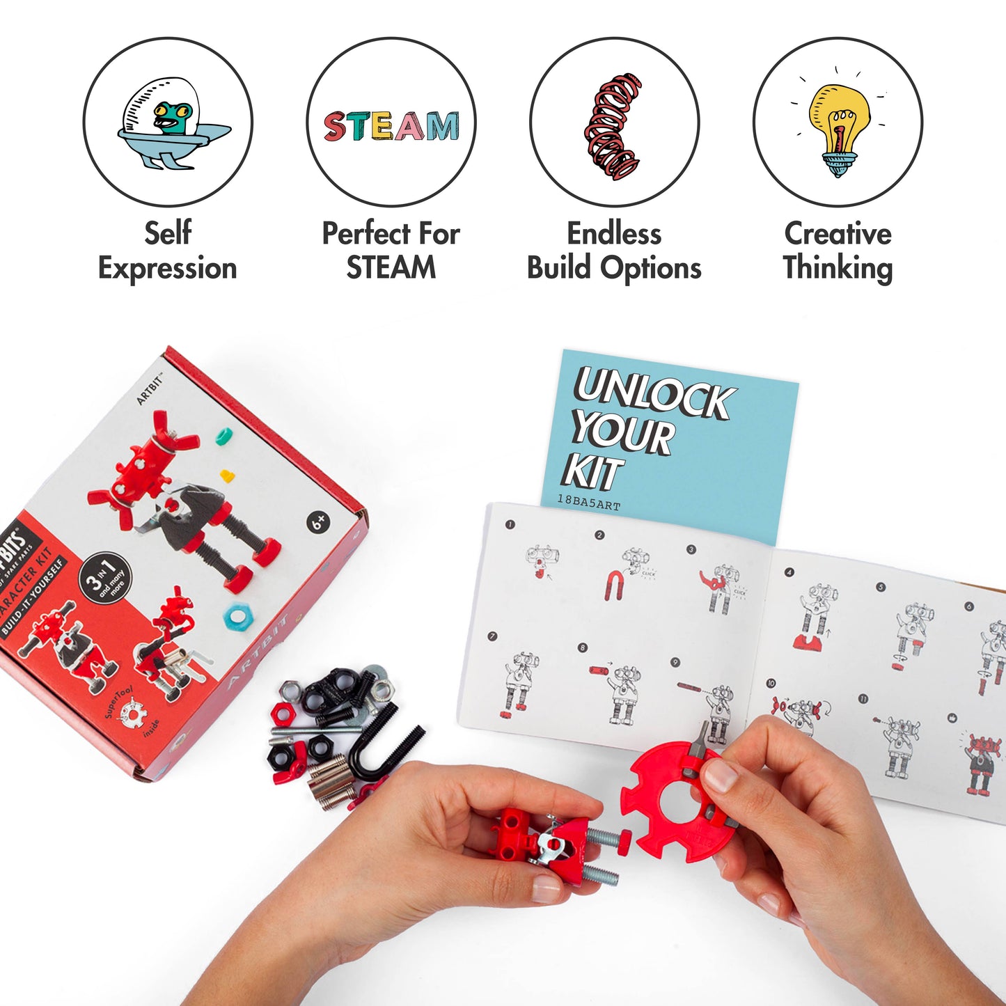 ArtBit - Character Kit: DIY Robot Kit