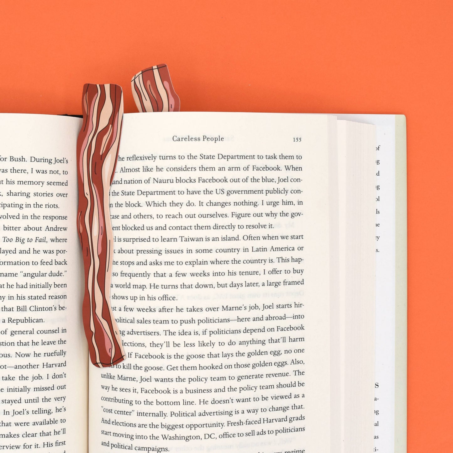 Bacon Bookmark