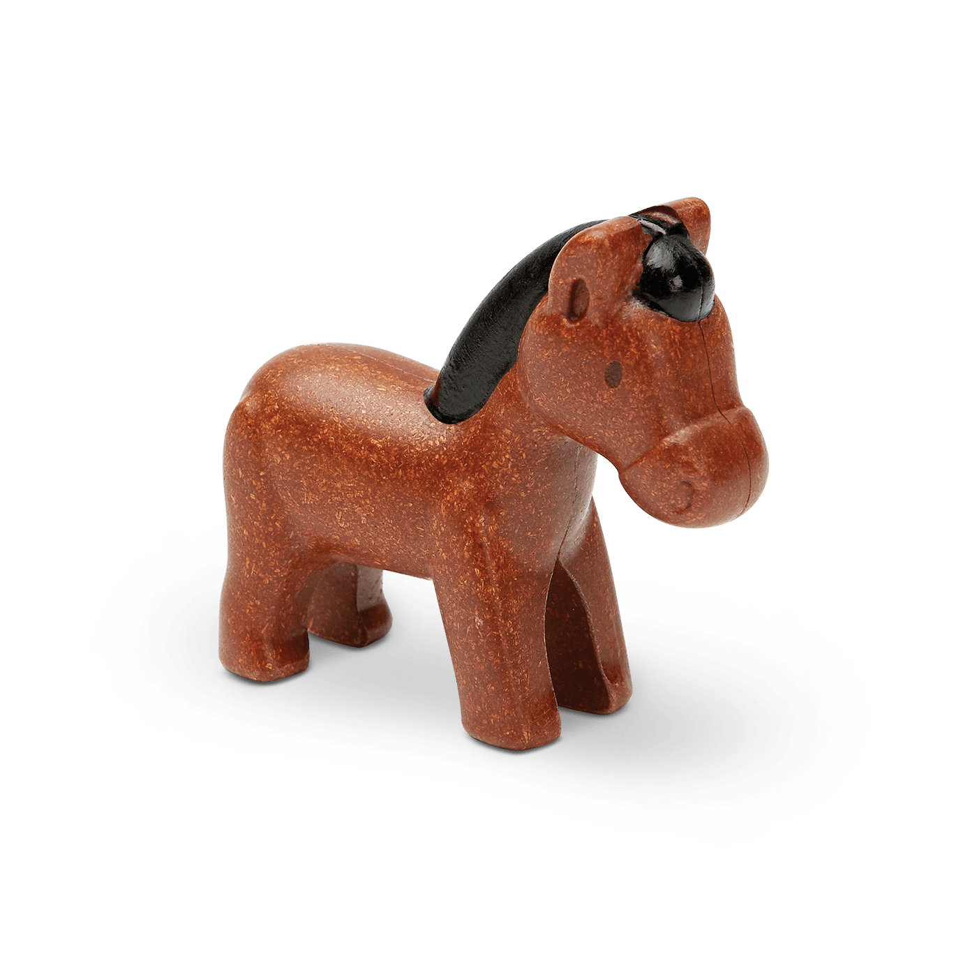 Wood Horse Figurine
