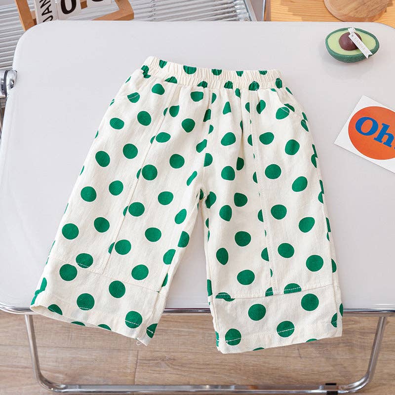 Polka Dots Summer Pants