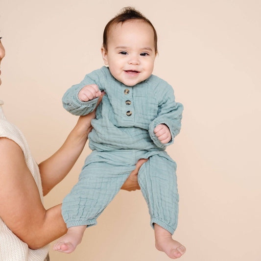 Aqua Muslin Play Set