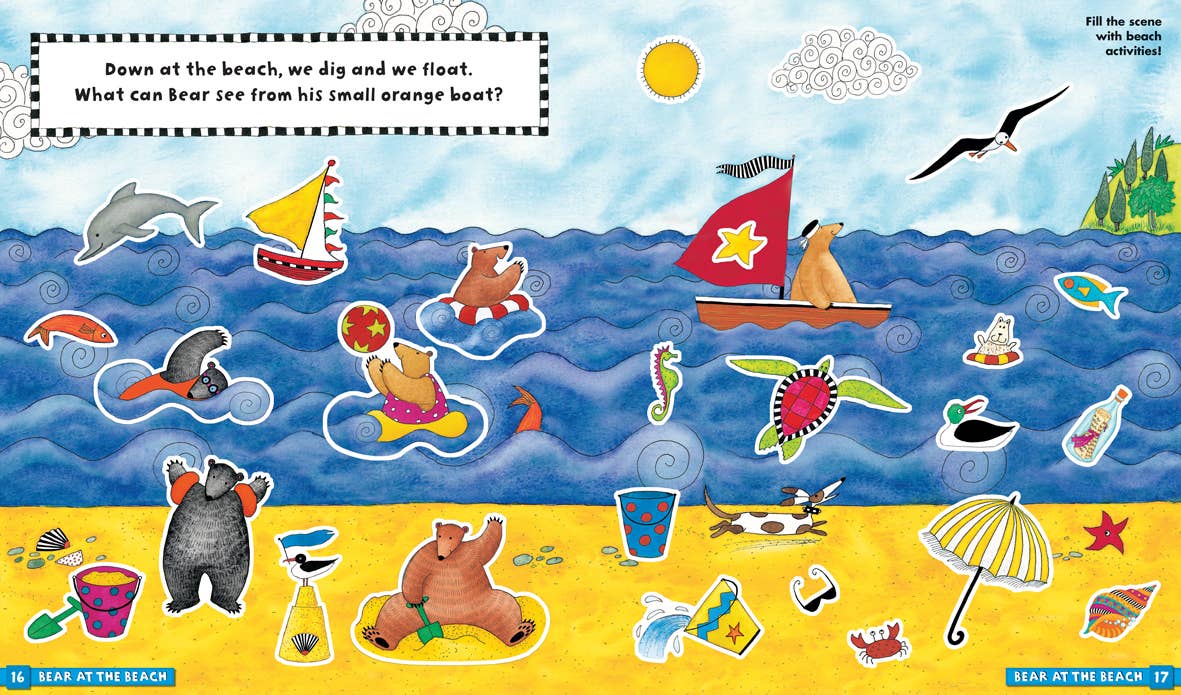 Bear’s Big Day Sticker Book