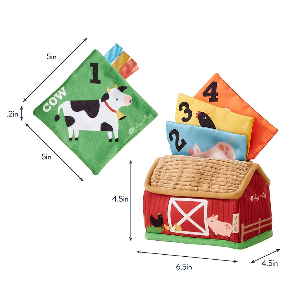 Baby Farm Sensory Scarves