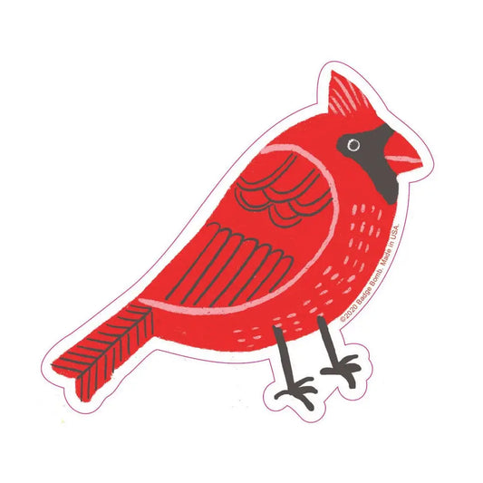 Red Cardinal Sticker
