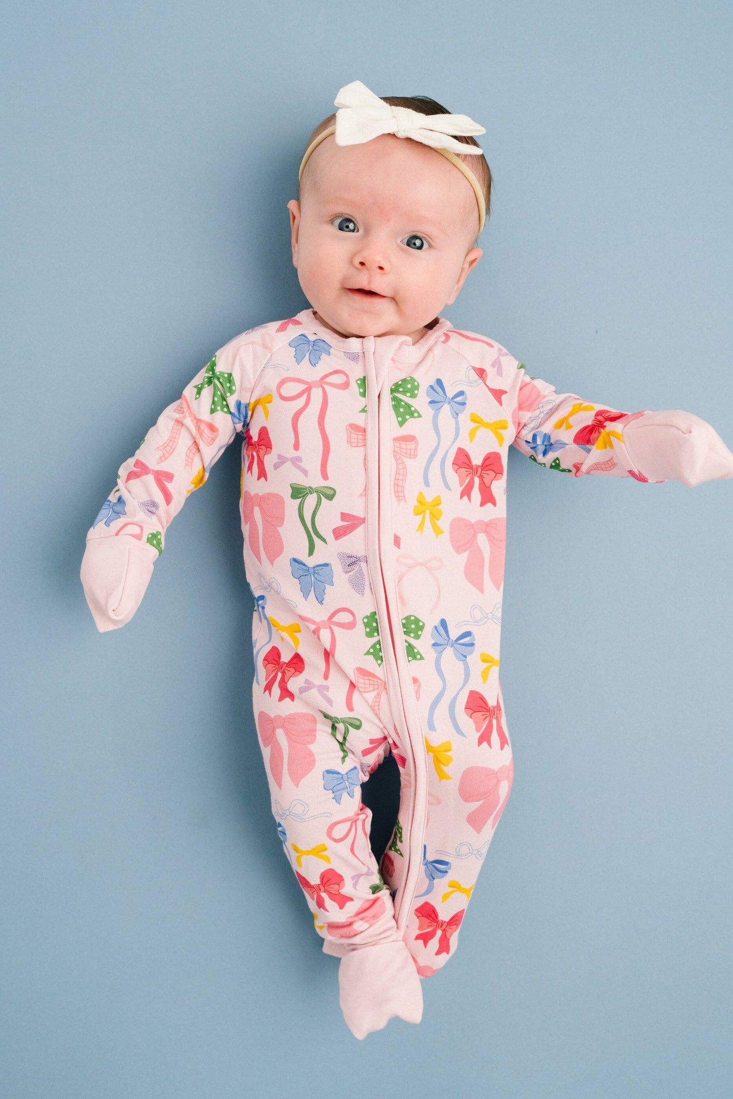 Bow Collection Bamboo Pajama Sleeper