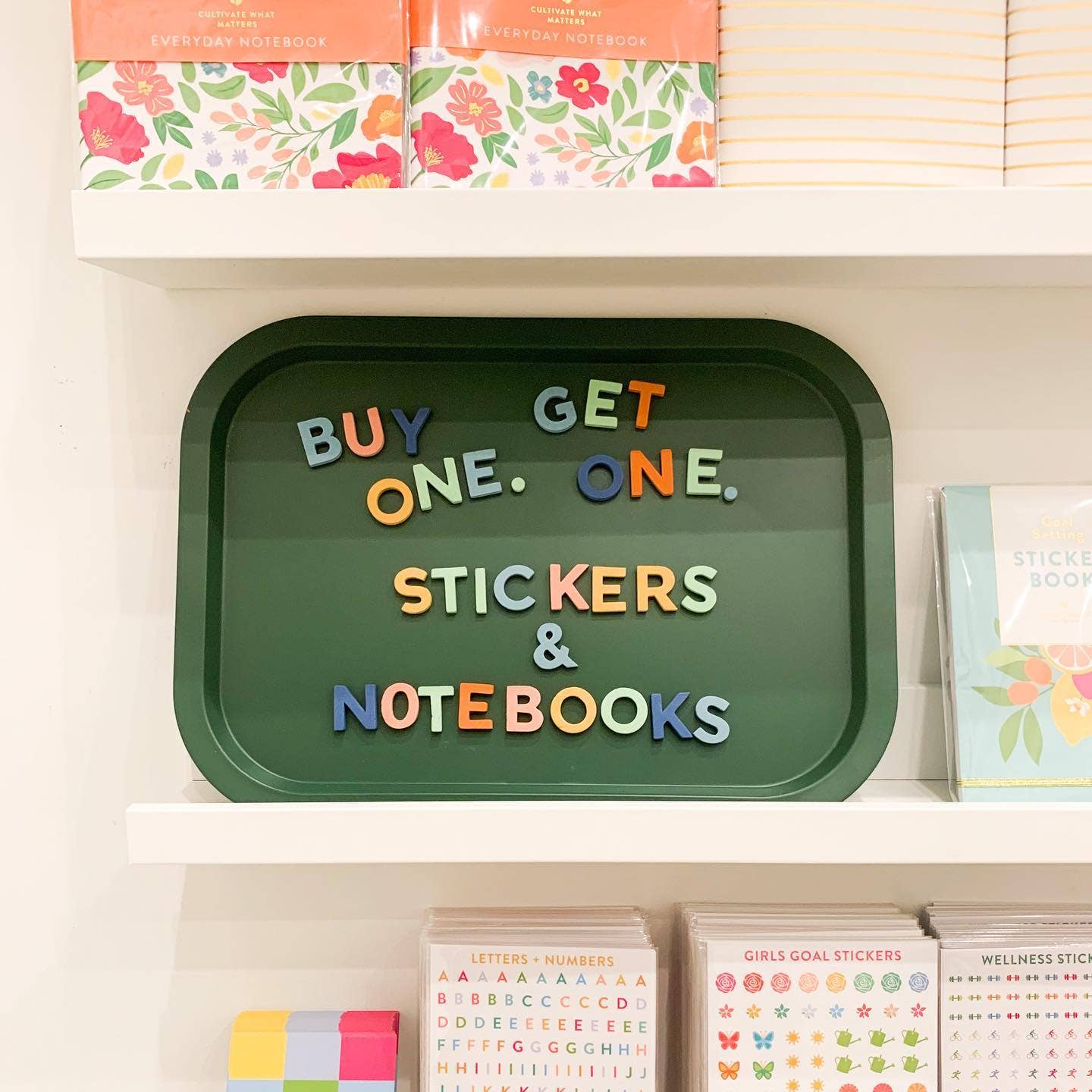 1" Dream Rainbow Magnetic Letters