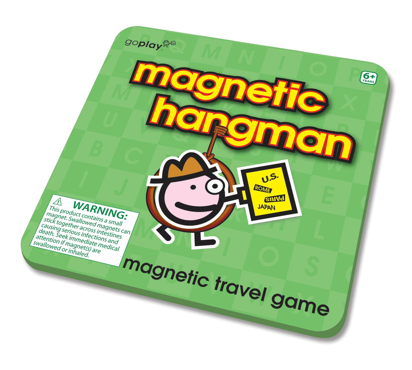 Magnetic Hangman Travel Game