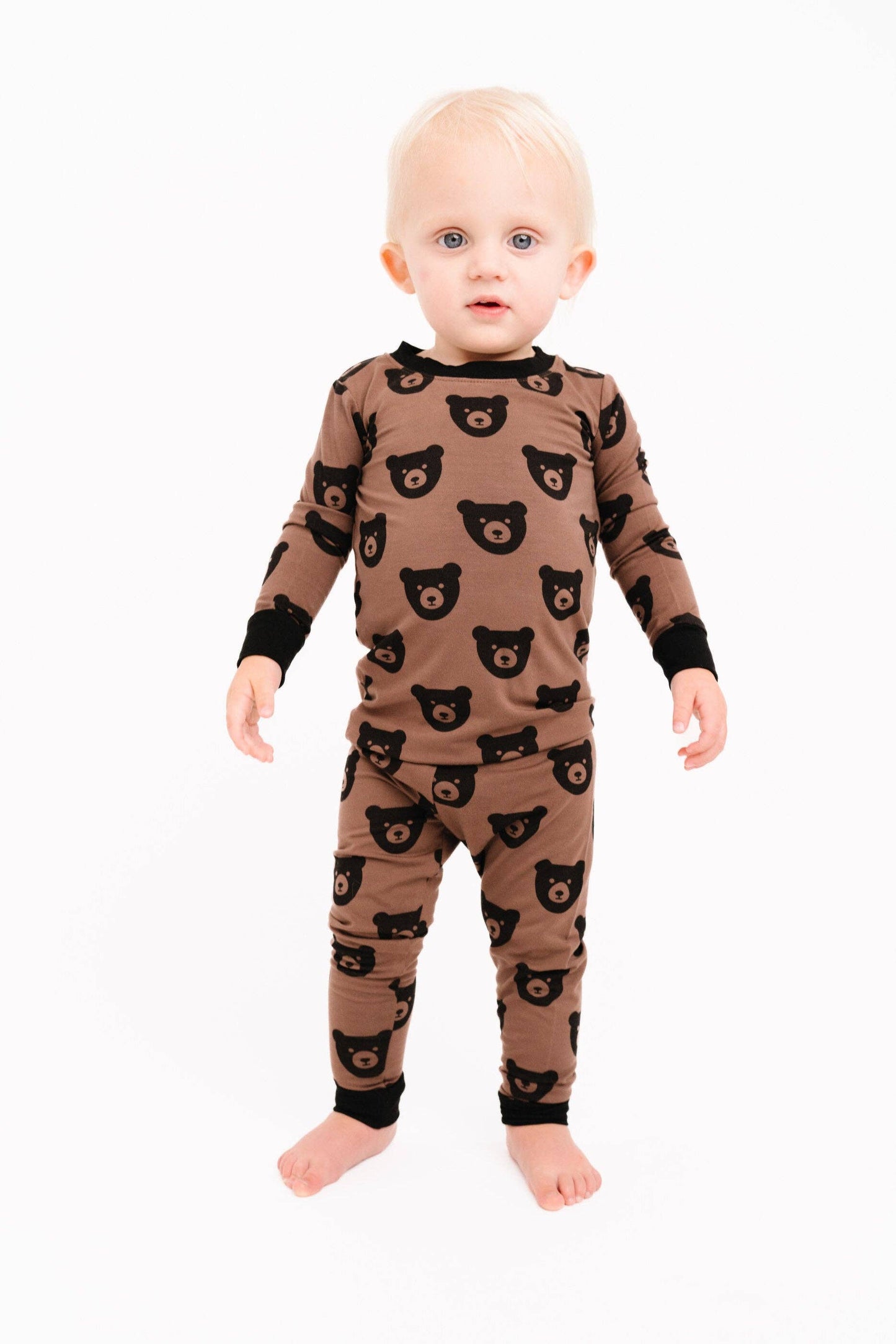 Brown Bear Pajama Set