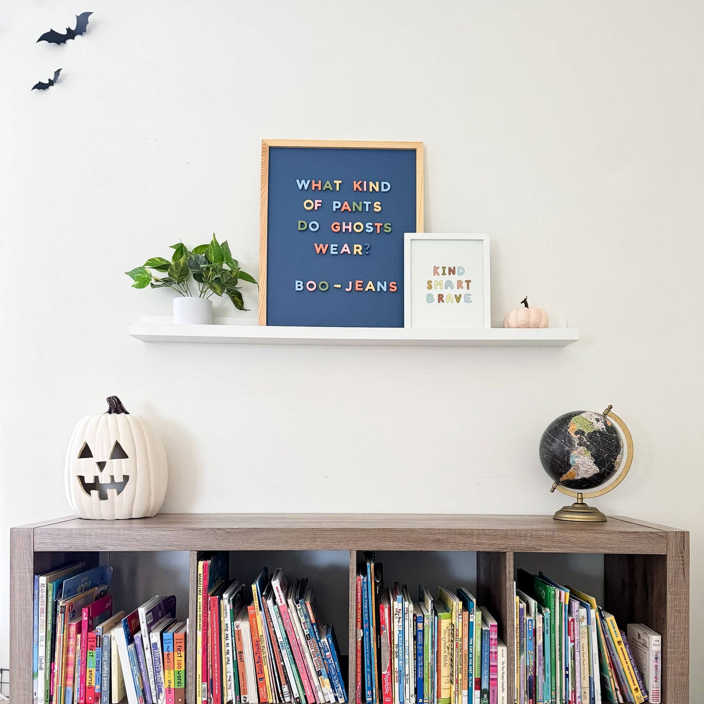 1" Modern Rainbow Magnetic Letters