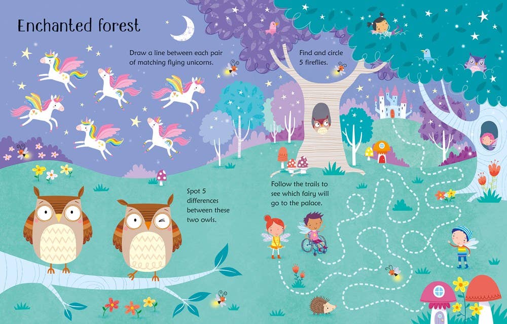 Fairy Activities: Wipe-Clean