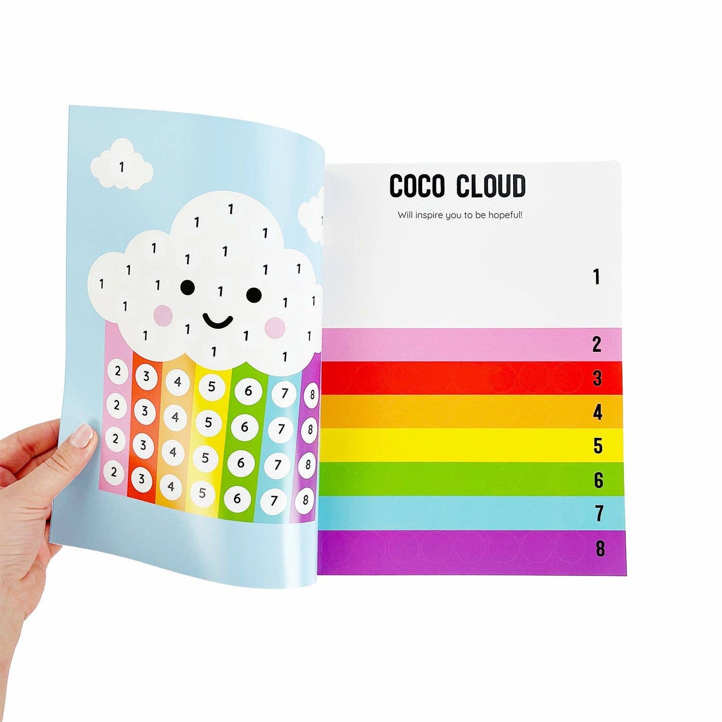 Sticker Dot by Numbers Vol 1