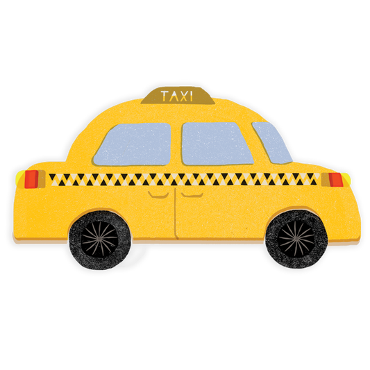 Yellow Cab Sticker
