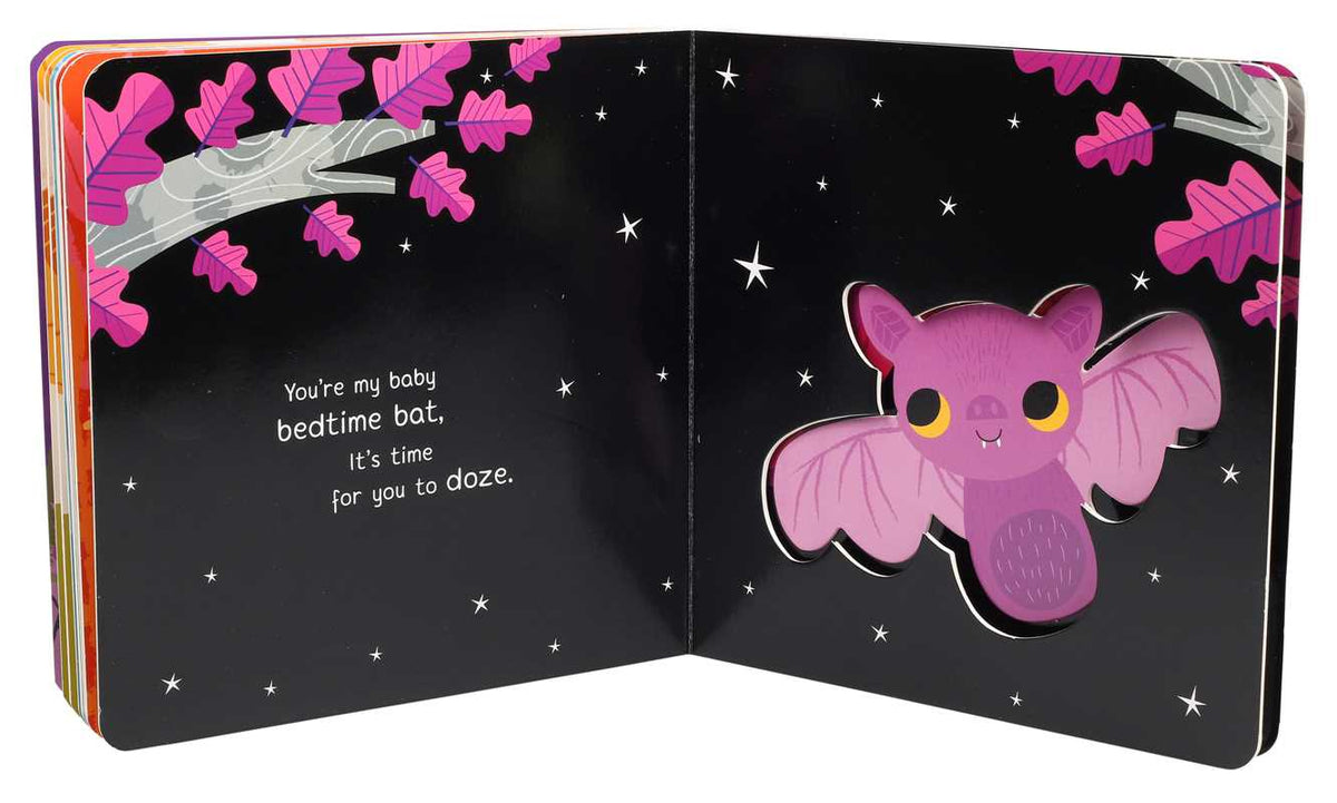 a purple bat on a black background