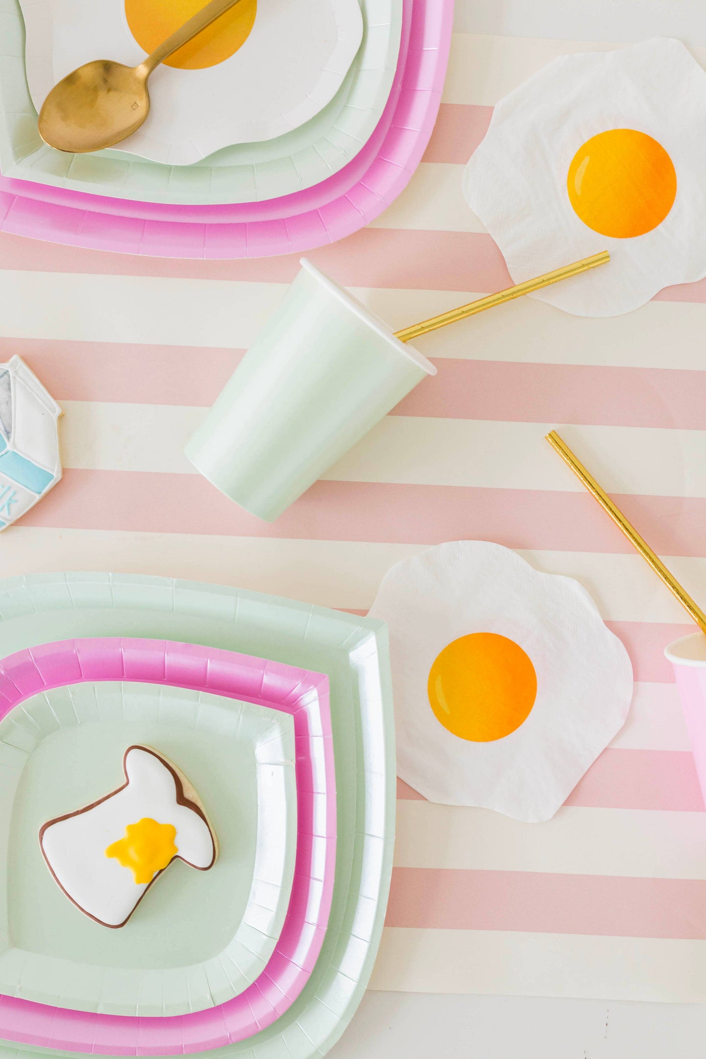 Yolks on You,Die-Cut Cocktail Napkins - 16 Pk.