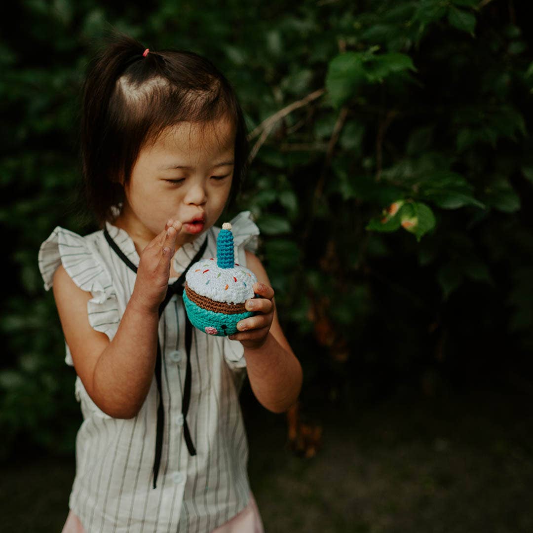 Birthday Cupcake Rattle