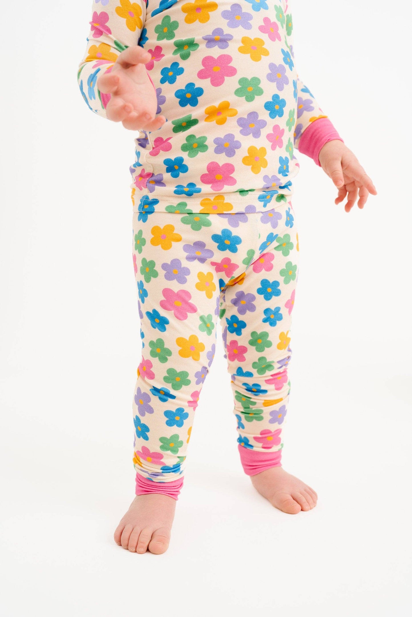 Retro Flower Bamboo Set