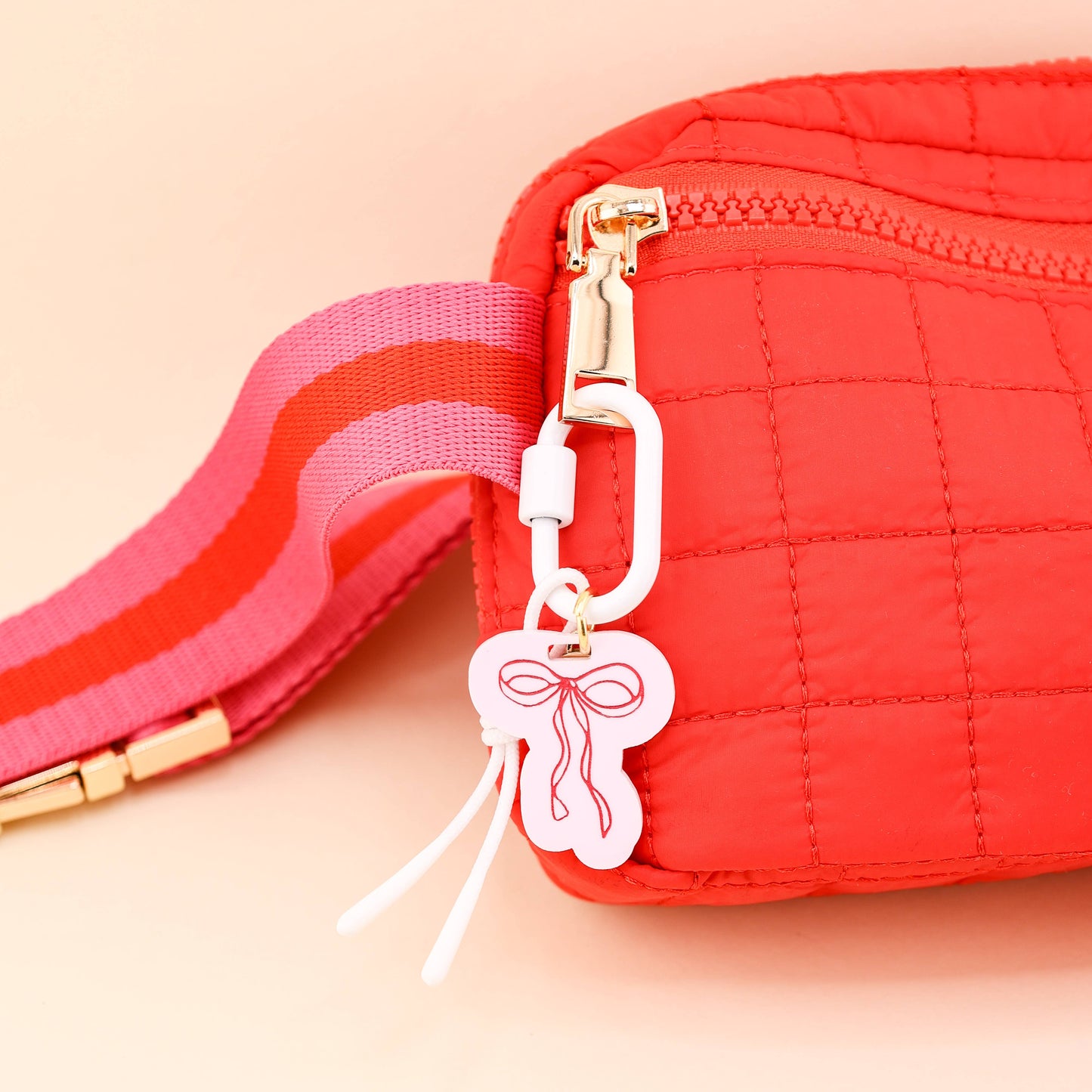 Limited Edition Pink Bow Bag Charm