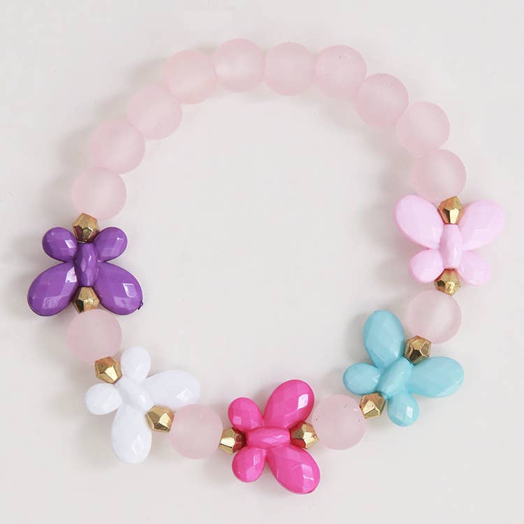 Pink Butterfly Bracelet