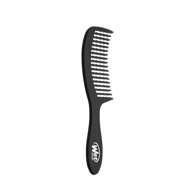 Black Detangling Comb- Wet Brush