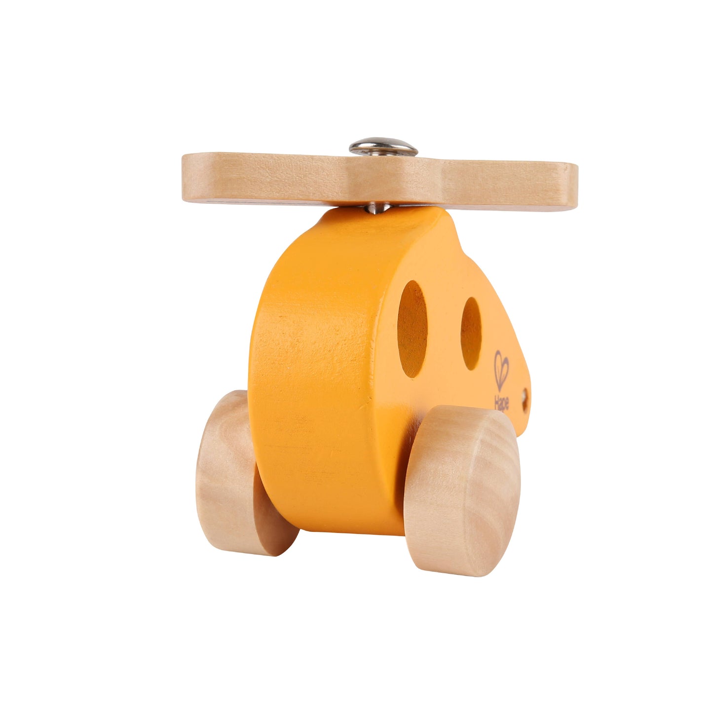 Yellow Wooden Copter