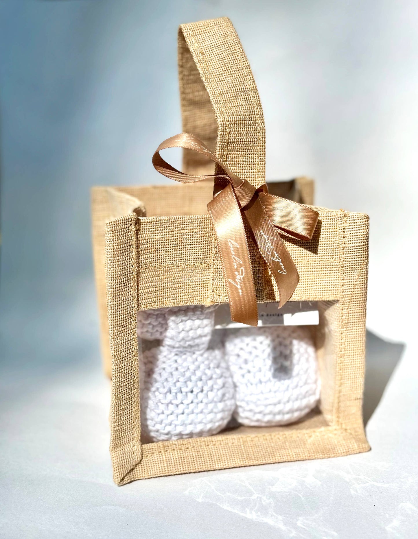 White Baby Booties