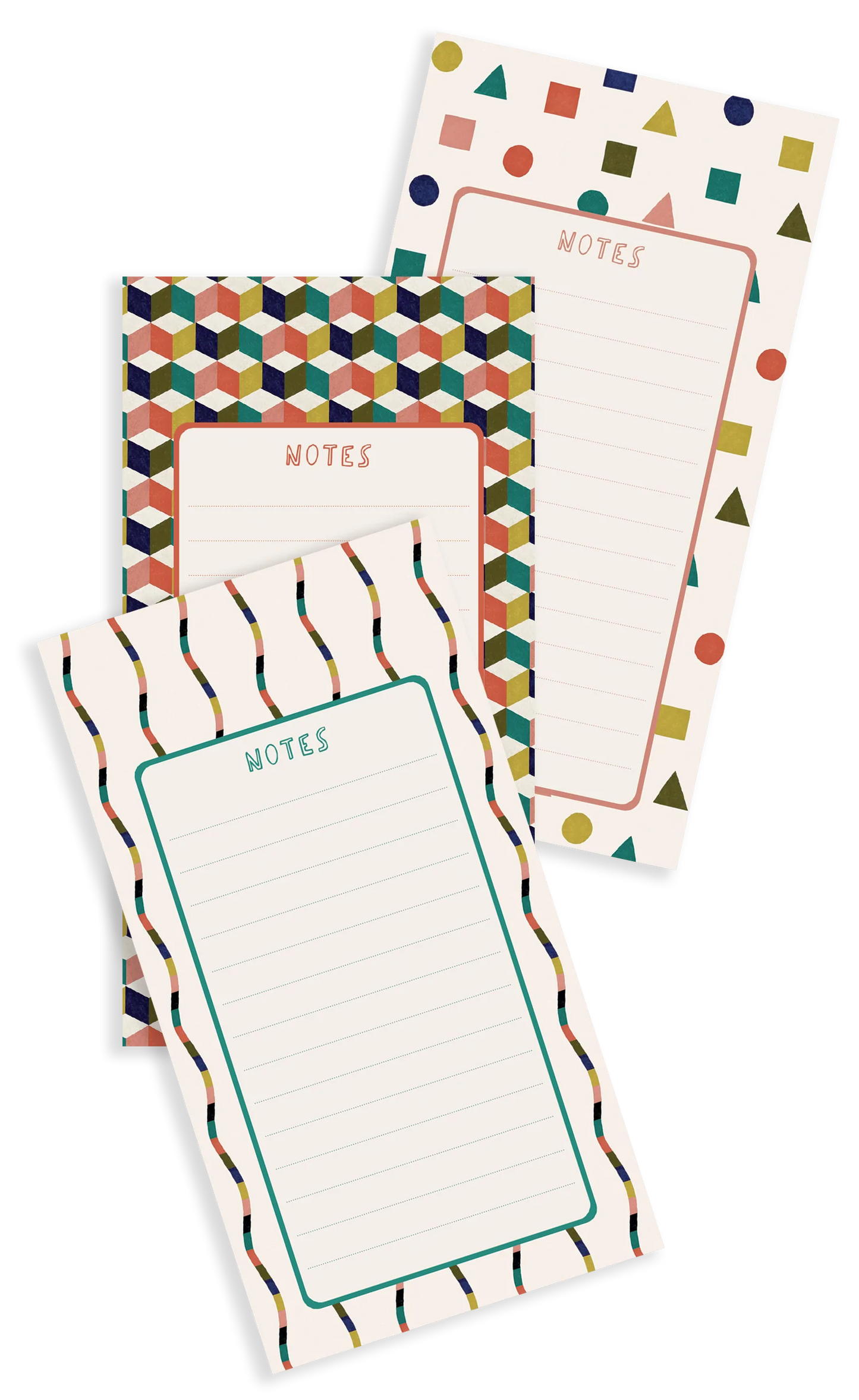 Geometric Carnival Notepad