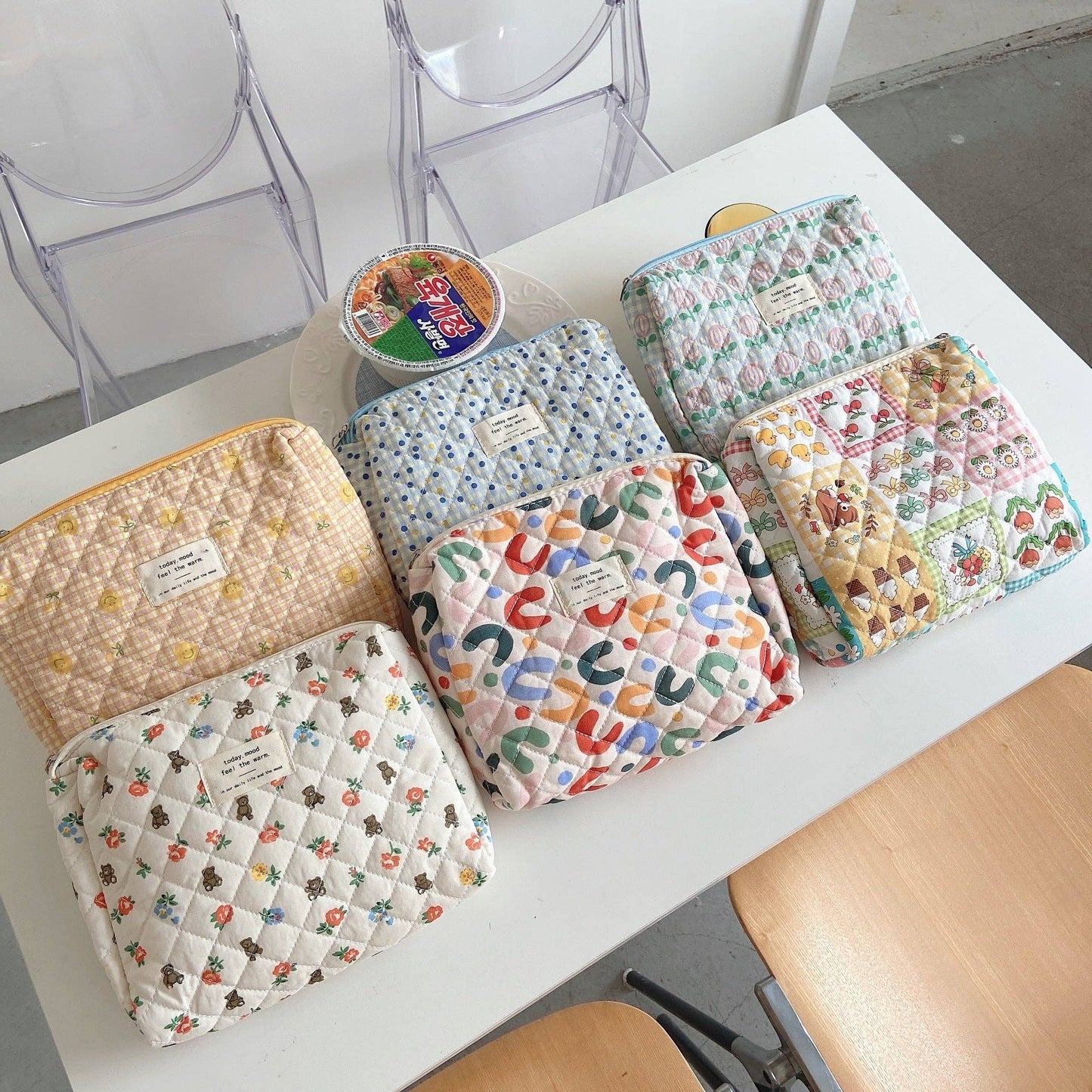 Zipper Cosmetic Bag