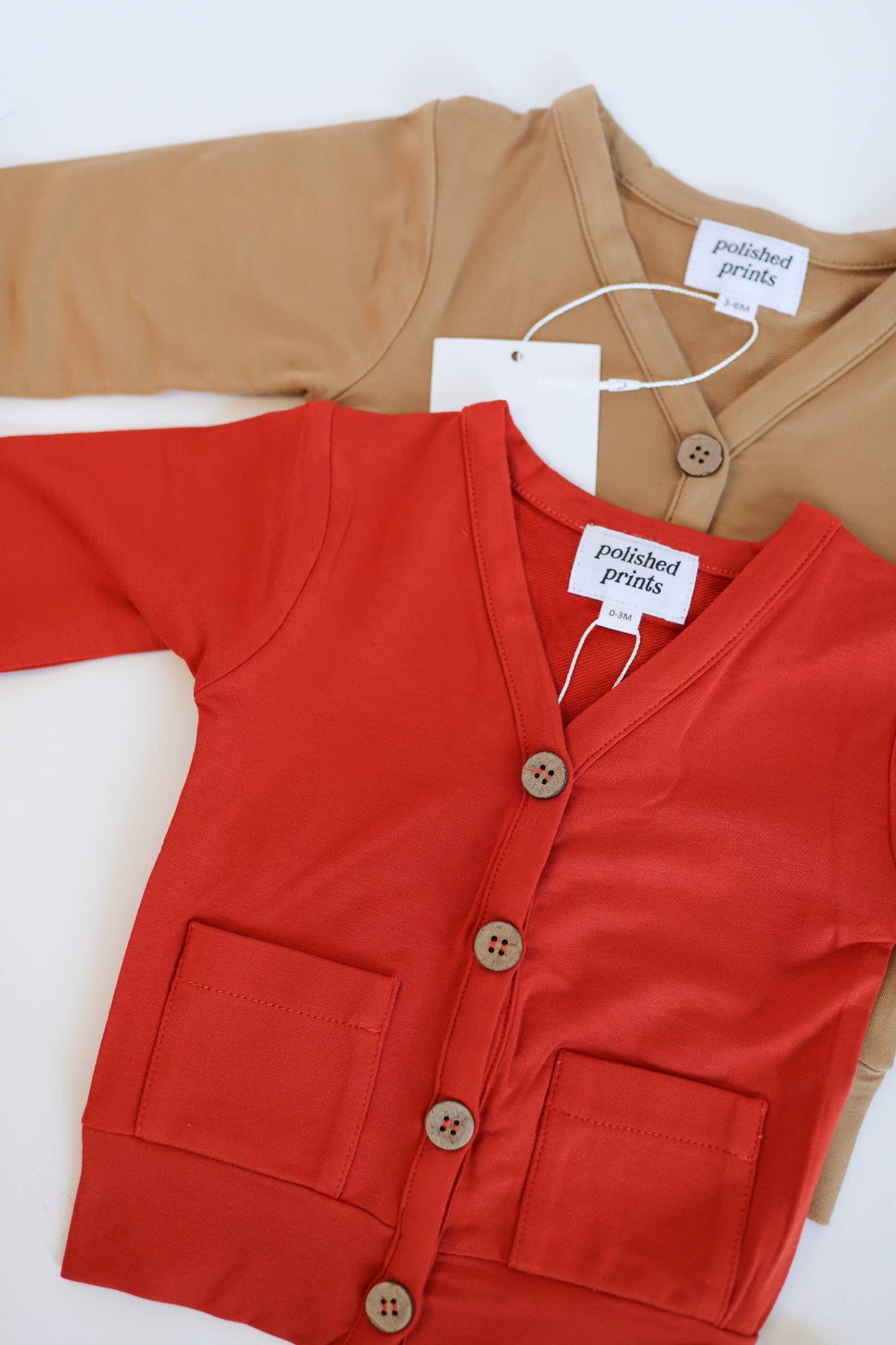 Red Baby Cardigan