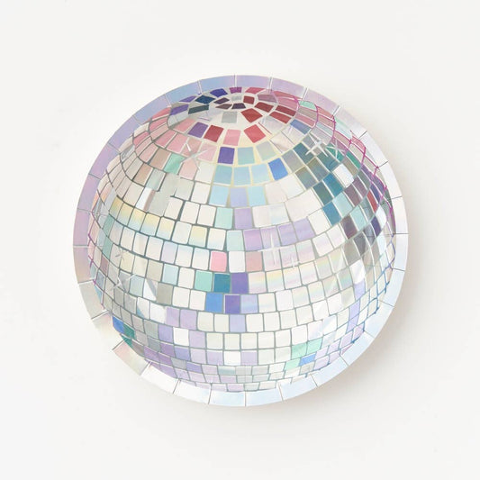 Disco Ball Party Plate