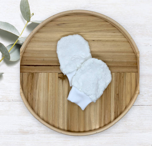 Terrycloth No Scratch Mittens